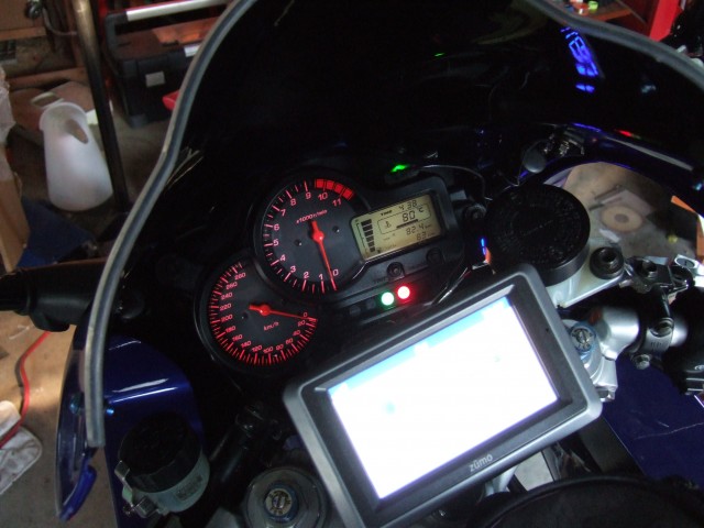 ホンダ VTR1000F 280kmフルスケールスピードメーター - パーツ