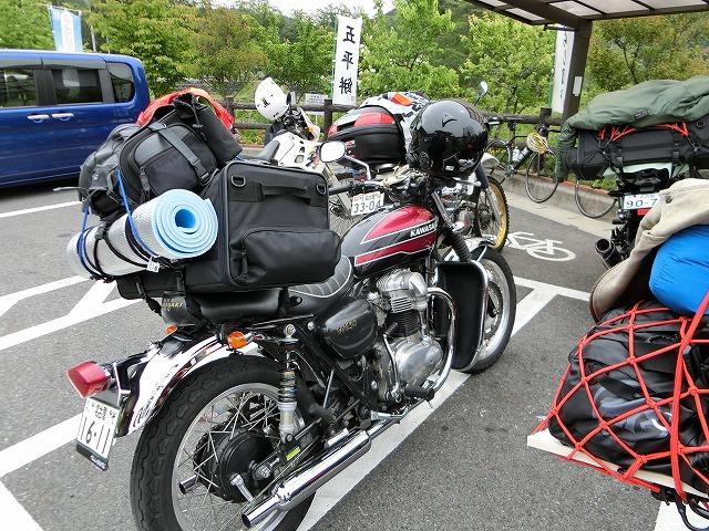 バイクでキャンプ プレジャー バイクブロス