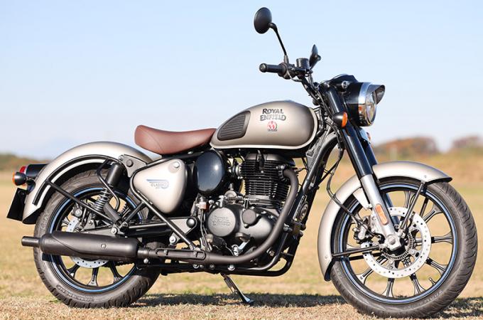 60Km/hからも気持ちよく速度が伸びる ROYAL ENFIELD 2022~CLASSIC350 (ME3ELJ15)　POWERBOXナローパイプ ブラックエディション 本日27日注文受付開始です！ 