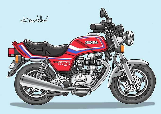 レトロバイク・グラフティ第110回HONDA SUPER HAWK（ホンダ スーパー