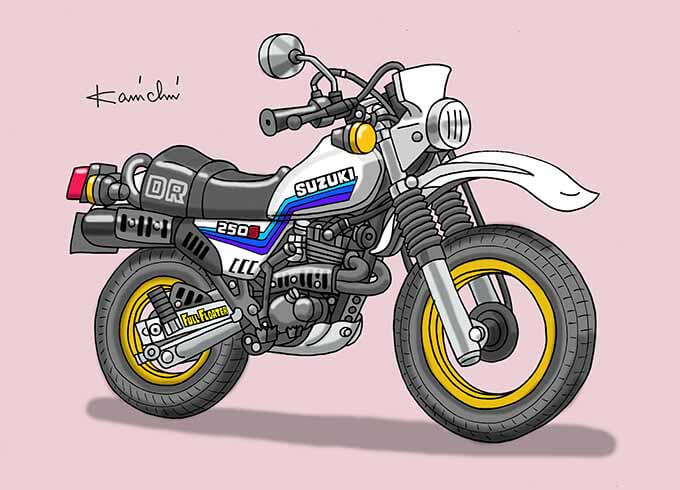 レトロバイク・グラフティ第123回SUZUKI DR250S（スズキ DR250S）1982年 メイン画像
