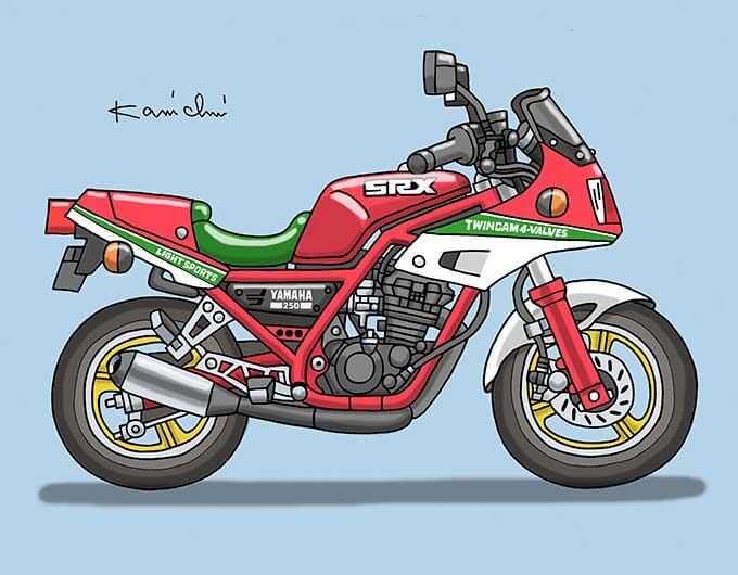 レトロバイク・グラフティ第132回YAMAHA SRX250/F（ヤマハ SRX250/F）1984年 レトロバイク・グラフティ  バイクブロス・マガジンズ