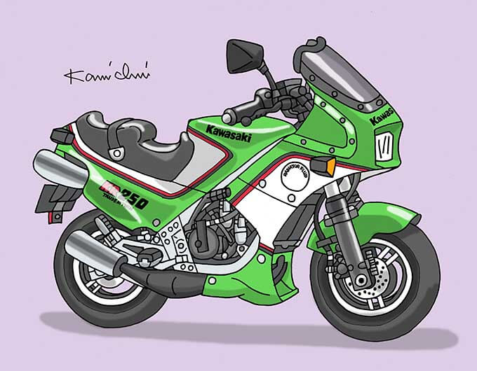 レトロバイク・グラフティ第133回KAWASAKI KR250（カワサキ KR250）1984年 レトロバイク・グラフティ バイクブロス・マガジンズ