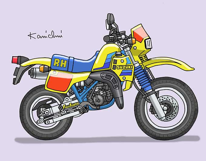 レトロバイク・グラフティ第134回SUZUKI RH250（スズキ RH250）1984年 レトロバイク・グラフティ バイクブロス・マガジンズ