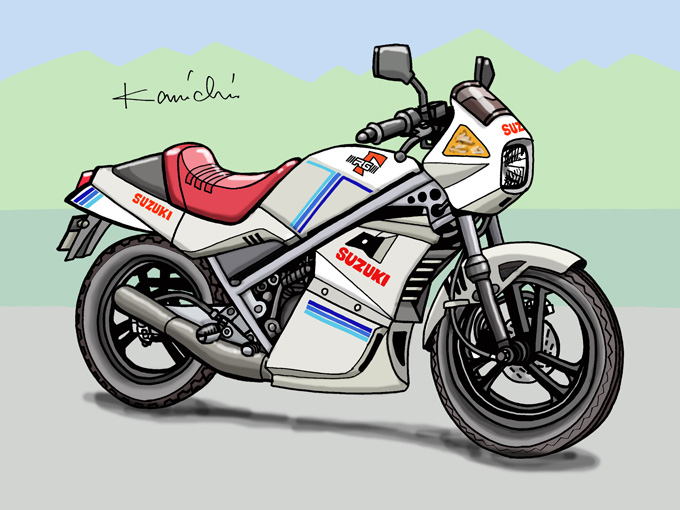 レトロバイク グラフティ第28回 Suzuki Rg50g スズキ Rg50g 19年 レトロバイク グラフティ バイクブロス マガジンズ