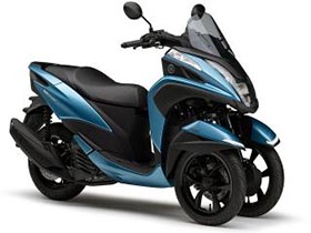 TRICITY 125 ABS試乗記事】エンジンと車体、すべてが新しくなった3輪コミューター 試乗インプレ・レビュー 原付＆ミニバイクならバイクブロス