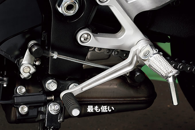 スズキGSX S1000ABSのペダルの高さ調整 特集記事＆最新情報 バイク ...