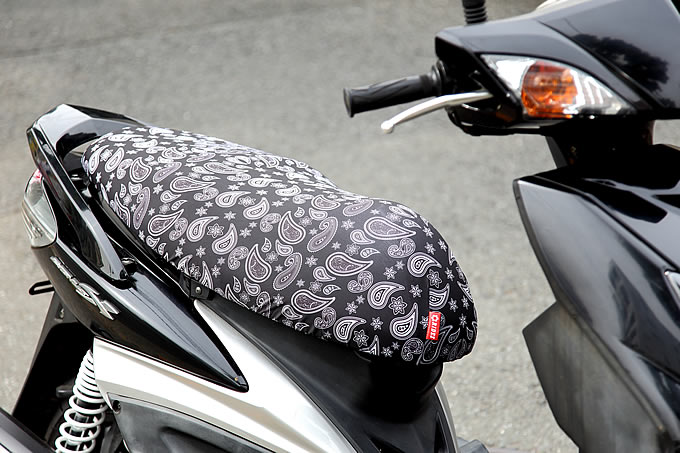 RIDEZ SCOOTER SEAT SKINZ バイク用品インプレッション バイクブロス