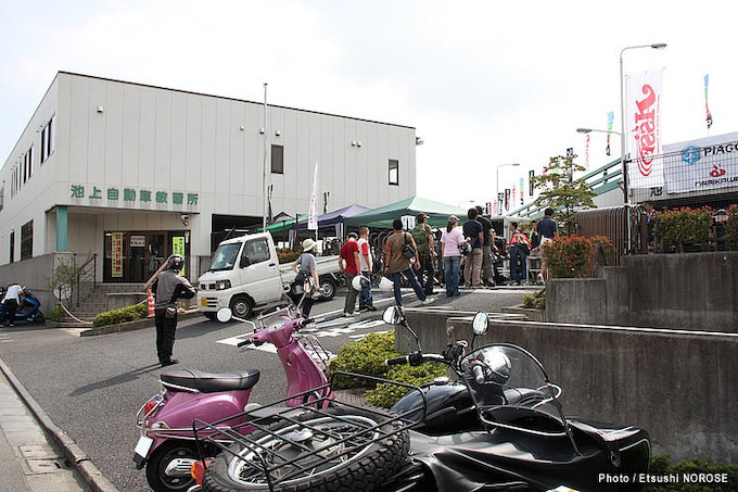 輸入スクーターをとことん楽しむjissf主催インポートスクーター試乗会 展示会 フォトtopics 原付 ミニバイクならバイクブロス