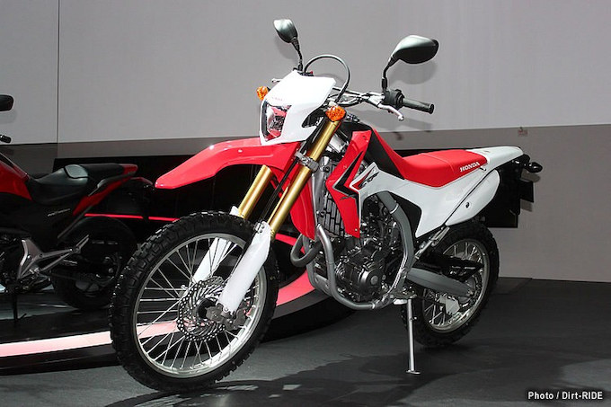 東京モーターショー11でcrf250lがお目見え フォトtopics オフロードバイクならバイクブロス