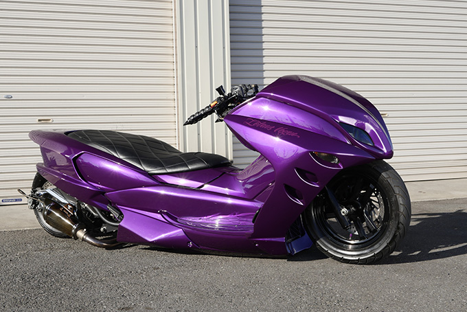 YAMAHA マジェスティc 紫 極上車 フルカスタム - バイク車体